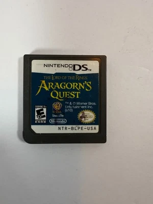 Lord Of The Rings: Aragorn's Quest Nintendo DS probado solo cartucho de trabajo Foto 1 de 2