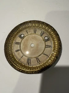 Antique/Vintage Waterbury Mantle Clock Face - Picture 1 of 8