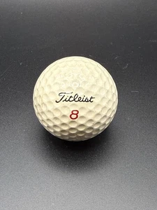 Vintage Titleist #8 Acushnet - Pro Traj Golf Ball Rare - Picture 1 of 4