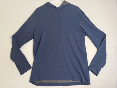 Orvis Lightweight Hooded Sweatshirt Blue Men’s Medium - Read - Image 1 of 4