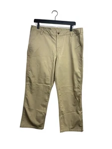 Carhartt Boys Utility Work Pants Beige Adjustable Waist Size 14 Short - Picture 1 of 4