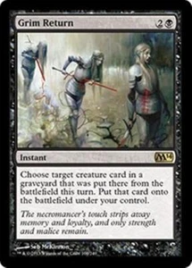 MTG - GRIM RETURN - M14/Core Set 2014 (R) - Picture 1 of 1