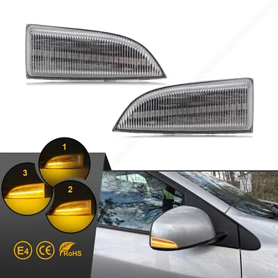 2x Frecce Specchio Retrovisore Led Esterno per Renault Megane MK3 Scenic III 3 Latitude - Immagine 1 di 4