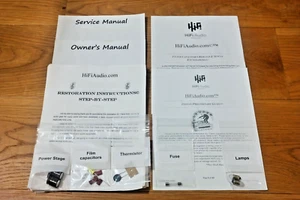 Lafayette HA-230 radio Restoration kit repair service recap capacitor rebuild - Picture 1 of 8