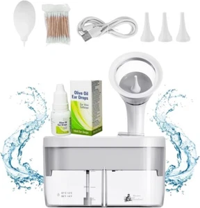 2025 Upgraded Electric Ear Wax Removal Irrigation Cleaner with Olive Oil drop - Picture 1 of 7