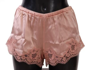 DOLCE & GABBANA Underwear Silk Stretch Pink Floral Lace Lingerie IT4 / L $400 - Picture 1 of 7