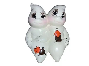 Halloween Ghost couple shelf sitters Decor - Picture 1 of 10