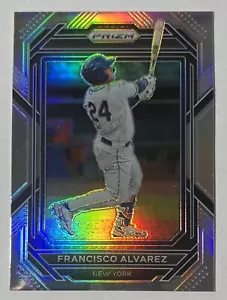 Panini Prizm Francisco Álvarez 2023 plata Prizm #26 New York Mets - Imagen 1 de 2
