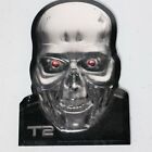 Beutekiste T2 Terminator 2 Endoskelett Schädel Metall Zinn Druck Schild Plakette FP20