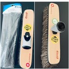 Nessentials Swiss UX Move Broom Smokey Full Horse Hair w/5 Piece Aluminum Handle