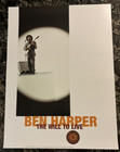 BEN HARPER The Will To Live  Vintage Original 1997 Promo Poster  18x24 FREE SHIP