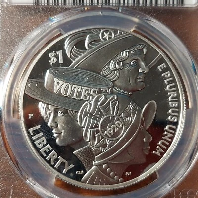 2020 Womens Suffrage Centennial Silver Dollar - PCGS PR70 DCAM - Image 1 of 4