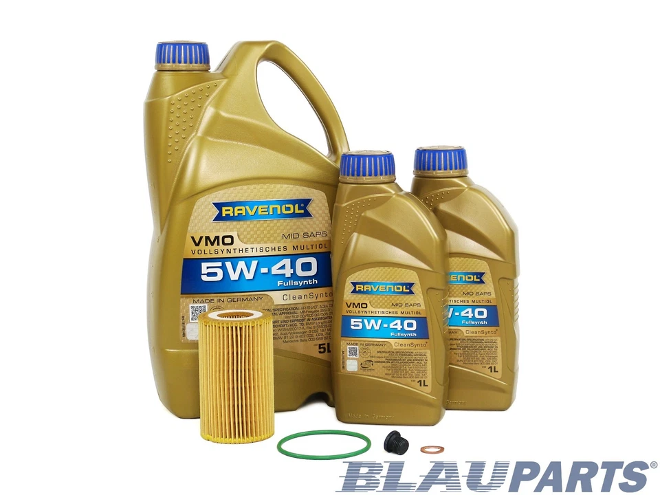 Motor Oil Change Kit - Compatible with 2015-17 Audi A8 - 3.0T - 5w40 Foto 1 de 1