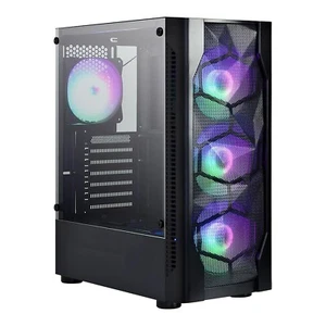 PRC Back2School Desktop PC Core Ryzen 5 4600G 16GB DDR4 500GB NVMe WiFi BT W11H - Picture 1 of 3