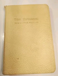 VTG New Testament Red Letter Edition Bible World Publishing Authorized Version - Picture 1 of 9