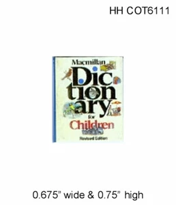 Dictionary For Children 1:12 Scale Dollhouse Miniatures - Picture 1 of 1