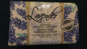 Lavender Luxury Soap Bar Saponerie Mario Fissi Handmade in Italy 9.7 oz New - Picture 1 of 5