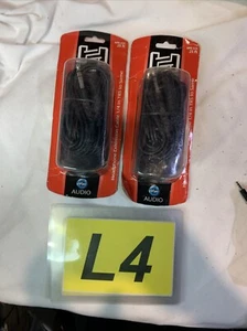 Lot of 2 Hosa HPE-325 1/4 inch TRS to 1/4 inch Headphone Extension Cable 25 ft. - Picture 1 of 2