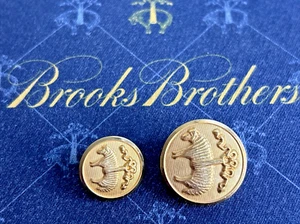Brooks Brothers Replacement Button Waterbury Golden Fleece 1 Cuff & 1 Front USA - Picture 1 of 3