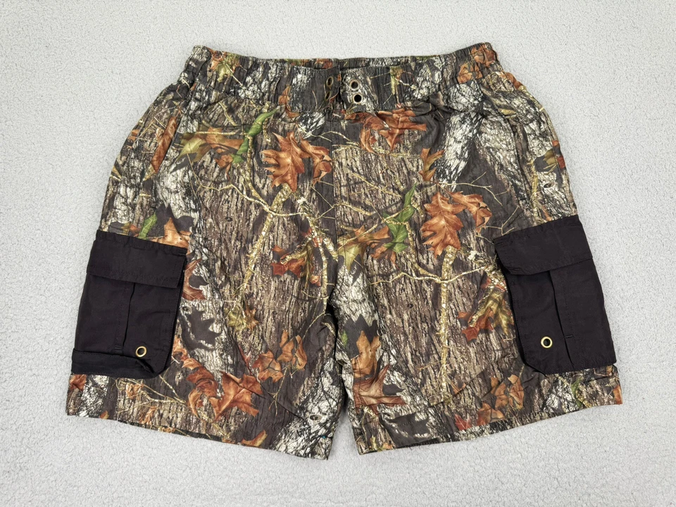 Pantalones Cortos Camuflados Wilderness Dreams Para Hombres Pequeños Trajes de Baño Cordón Cintura Elástica Foto 1 de 4