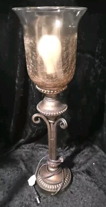 Table Lamp Portable Luminaire 26.5” Tall Base 6" TJ Max Kirklands Home Accents - Picture 1 of 3