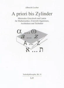 Albrecht Locher - A Priori Bis Zylinder: Minimales Griechis #B2054009 - Imagen 1 de 1