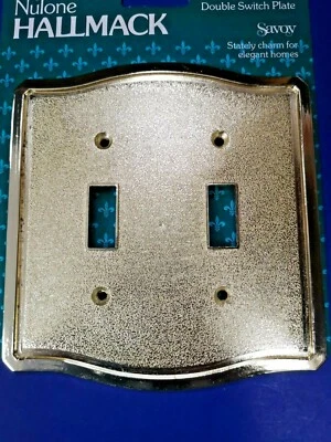 Interruptor NUTONE PLACA DE PARED Hallmack TOGGLE LATÓN PULIDO IMPERFECTO HM-3610PB NUEVO Foto 1 de 4