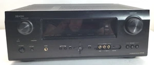 Denon AVR-590 Home Theater Audio Video Receiver - Black- Tested Working - Picture 1 of 9