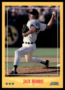 Score Jack Morris Detroit Tigers 1988 #545 - Imagen 1 de 2