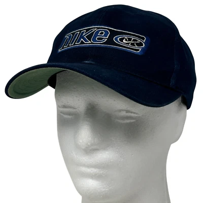 Gorra de baloncesto vintage Nike gorra de béisbol años 90 aros 6 paneles Snapback azul Foto 1 de 4