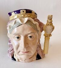Royal Doulton 1988 / 1987  Queen Victoria Character Toby Jug D6816 - MINT
