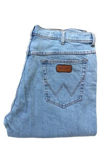 Wrangler Regular Fit Herren Jeans gerade W40 L32 mittelblau Stretch LEVH466 - Bild 1 von 10