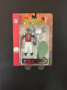 Figura de acción MICHAEL VICK Atlanta Falcons NFL reproduce juguete Gracelyn en paquete - Imagen 1 de 2