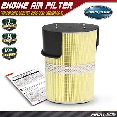 Filtro de aire del motor para Porsche Boxster 2005-2012 Cayman 2006-2012 H6 3,4 L H6 2,9 L Foto 1 de 4