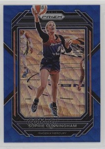 2023 Panini Prizm WNBA Blue Wave Prizm Sophie Cunningham #2