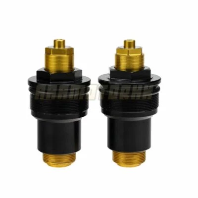 Tapas horquilla delanteras pernos ajustadores cubiertas para Kawasaki ZRX1200 ZRX1200S 2001-2003 Foto 1 de 4