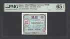 Japan/ Allied Military Currency 10 Sen Nd(1945) P63 Uncirculated Grade 65