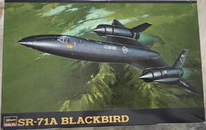 Hasegawa 1/72 SR-71 BLACKBIRD Spionageflugzeug Modellflugzeug Bausatz #K127 Neu Open Box - Bild 1 von 11