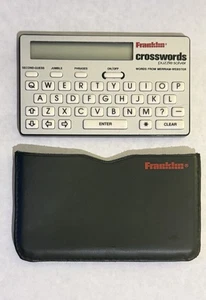 Franklin Crosswords Puzzle Solver CW-40 - Picture 1 of 2