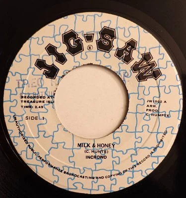 IN CROWD, MILK & HONEY, JIG SAW, OG J.A. PRESS, EX+ CONDITION, MILK & HONEY - Image 1 of 4