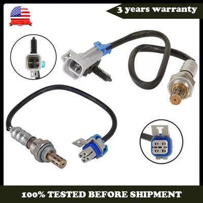 Sensor de oxígeno aguas arriba+aguas abajo 2 piezas para Chevrolet Equinox 3,4 L V6 2005 2006-2009 EE. UU. Foto 1 de 4