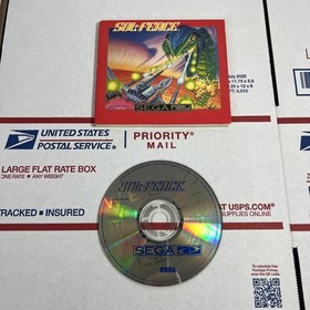 Sol-Feace (Sega CD, 1992)  Disc & Case - MINT DISC - SAME DAY SHIP - WARRANTY