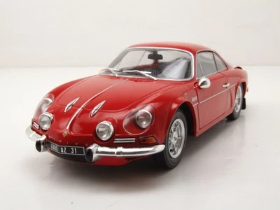 Alpine A110 1600S 1969 Rosso Modellino Auto 1:18 Solido - Immagine 1 di 4