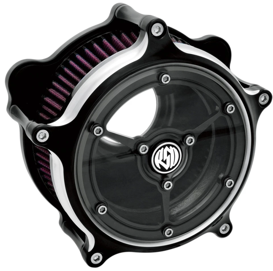 Conjunto de filtro de aire RSD claridad corte contraste (0206-2061-BM) Foto 1 de 1