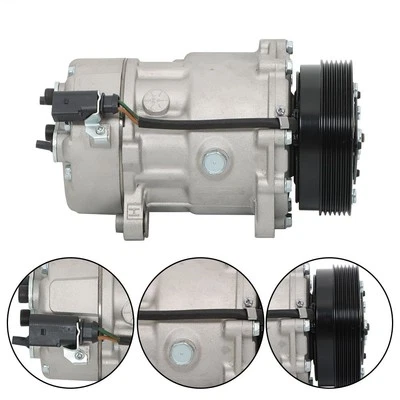 A/C Compressor & Clutch For 2000 2001 2002-2005 Volkswagen Jetta Golf Beetle - Image 1 of 4