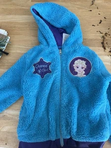 Girls Frozen Jacket - Picture 1 of 4