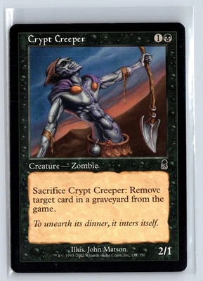 (2x) CRYPT CREEPER - Odyssey – MTG Magic the Gathering Card - Common - Image 1 of 4