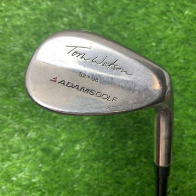 Adams Tom Watson 52•08 Gap Wedge 52° Wedge Flex Steel Shaft RH NEEDS GRIP 3065 - Image 1 of 4