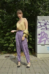 Damenshirt Oberteil goldfarben glänzend 90er TRUE VINTAGE 90s ladies' tank top - Bild 1 von 3