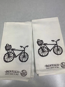 Bertozzi Stamperia Küchenwäsche Made In Italy Fahrrad - Bild 1 von 1